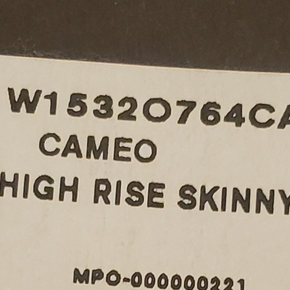 RAG & BONE Cameo High-Rise Super Soft Corduroy Skinny Jeans in Pink Size 24 - Picture 11 of 11